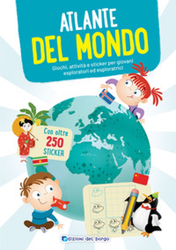 Atlante del mondo. Giochi, attività e sticker per giovani esploratori ed esploratrici - Librerie.coop Atlante del mondo. Giochi, attività e sticker per giovani esploratori ed esploratrici - Librerie.coop