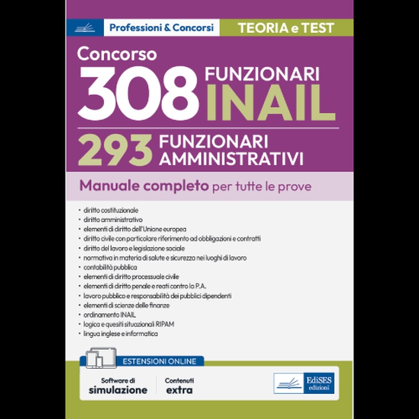 [EBOOK] Concorso RIPAM 308 posti INAIL-293 Funzionari amministrativi - Librerie.coop