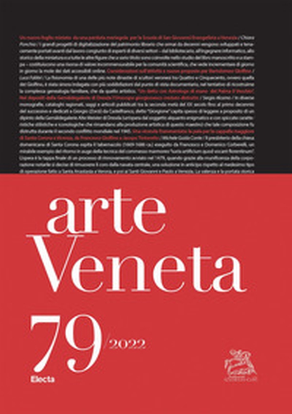Arte veneta. Rivista di storia dell'arte - Vol. 79 - Librerie.coop Arte veneta. Rivista di storia dell'arte - Vol. 79 - Librerie.coop