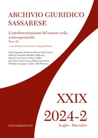 Archivio giuridico sassarese - Vol. 2\2 - Librerie.coop Archivio giuridico sassarese - Vol. 2\2 - Librerie.coop