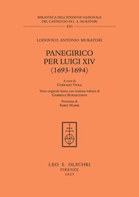 Panegirico per Luigi XIV (1693-1694) - Librerie.coop Panegirico per Luigi XIV (1693-1694) - Librerie.coop