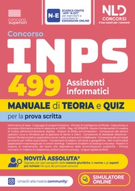 Concorso INPS 2026 499 Assistenti Informatici. Manuale di teoria e quiz per la prova scritta - Librerie.coop