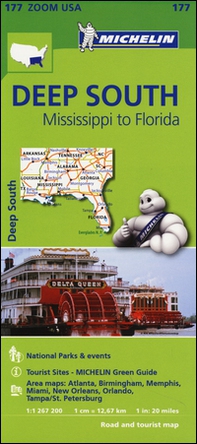 Deep South. Mississippi to Florida 1:1.267.200 - Librerie.coop