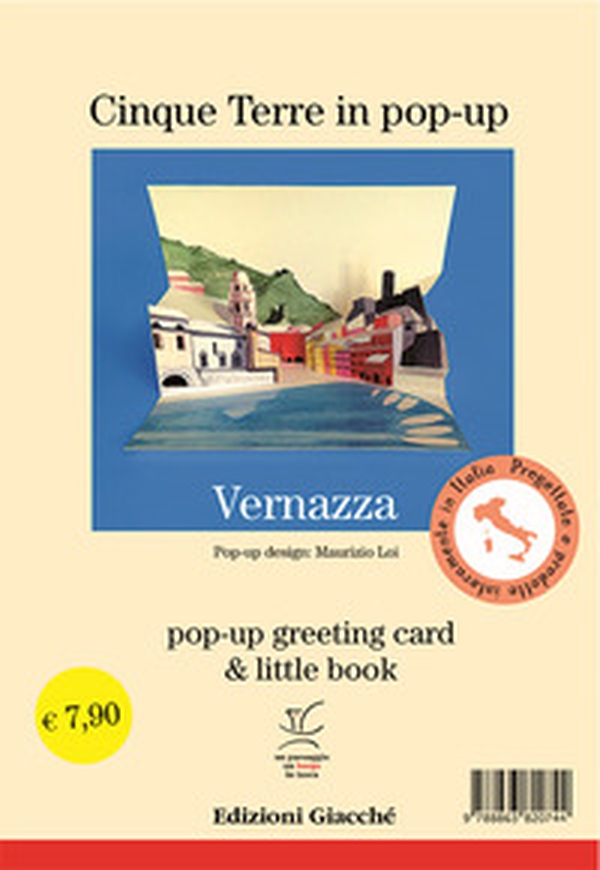 Vernazza in pop-up, greeting card e little book - Librerie.coop Vernazza in pop-up, greeting card e little book - Librerie.coop