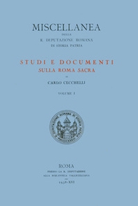 Studi e documenti sulla Roma sacra - Librerie.coop