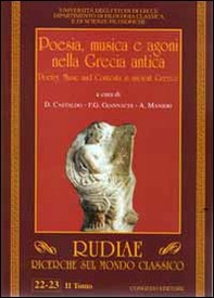 Poesia, musica e agoni nella Grecia antica. Ediz. italiana e inglese - Librerie.coop Poesia, musica e agoni nella Grecia antica. Ediz. italiana e inglese - Librerie.coop