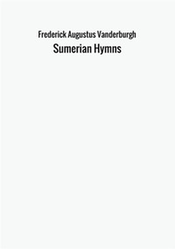 Sumerian Hymns - Librerie.coop