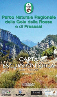 Parco naturale regionale della Gola della Rossa e di Frasassi. Carta escursionistica scala 1:25.000 - Librerie.coop