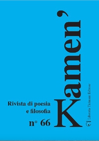 Kamen'. Rivista di poesia e filosofia - Vol. 66 - Librerie.coop