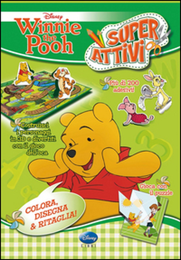 Winnie the Pooh. Superattivi. Con adesivi - Librerie.coop Winnie the Pooh. Superattivi. Con adesivi - Librerie.coop