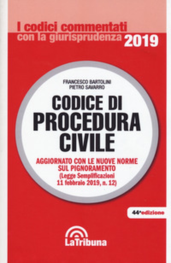 Codice di procedura civile - Librerie.coop Codice di procedura civile - Librerie.coop