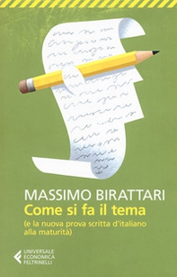 Come si fa il tema. (E la nuova prova scritta d'italiano alla maturità) - Librerie.coop Come si fa il tema. (E la nuova prova scritta d'italiano alla maturità) - Librerie.coop