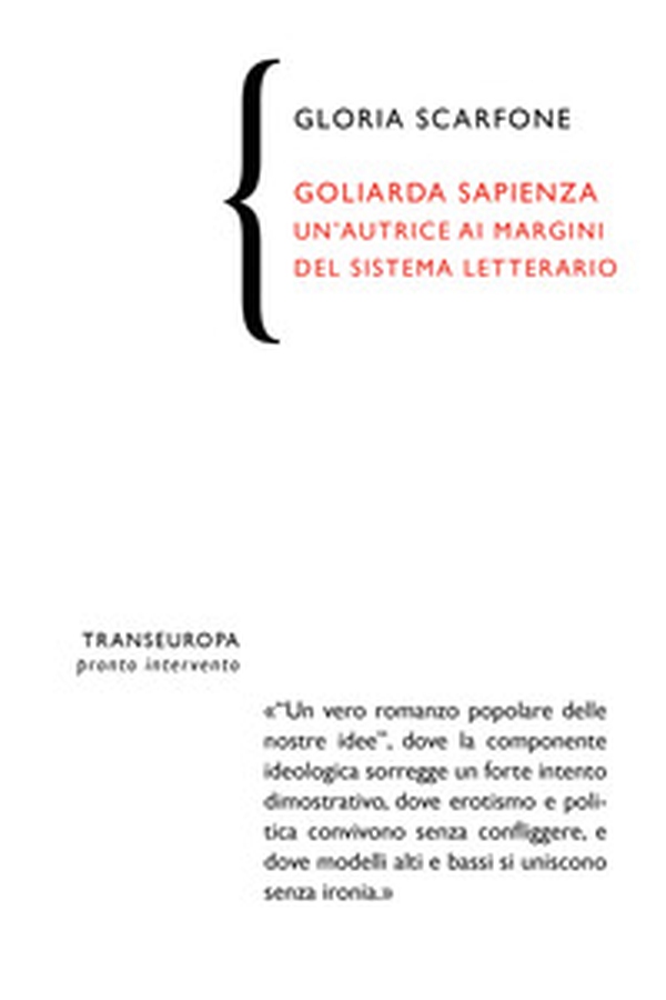 Goliarda Sapienza. Un'autrice ai margini del sistema letterario - Librerie.coop Goliarda Sapienza. Un'autrice ai margini del sistema letterario - Librerie.coop