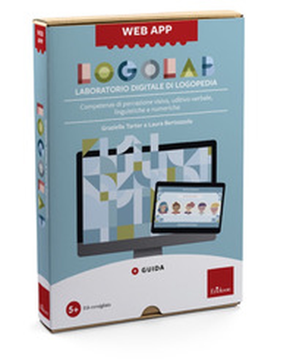 Web app Logolab. Laboratorio digitale di Logopedia. Competenze di percezione visiva, uditivo-verbale, linguistiche e numeriche - Librerie.coop