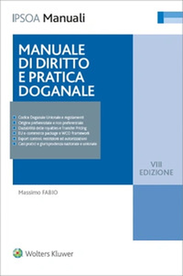 Manuale di diritto e pratica doganale - Librerie.coop Manuale di diritto e pratica doganale - Librerie.coop