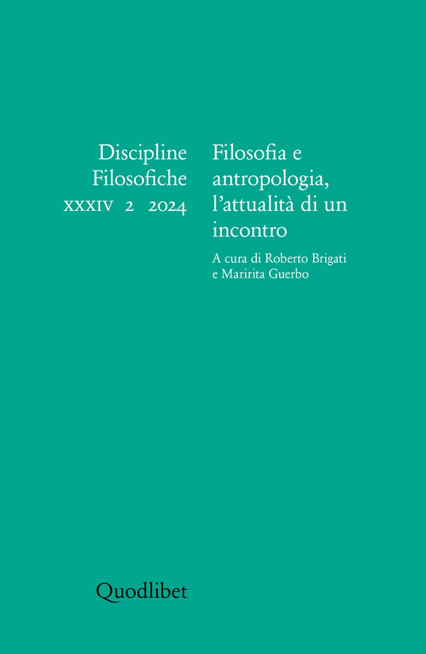 Filosofia e antropologia, l'attualità di un incontro - Librerie.coop Filosofia e antropologia, l'attualità di un incontro - Librerie.coop