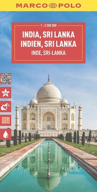 India, Sri Lanka, Nepal, Bangladesh 1:2.500.000 - Librerie.coop India, Sri Lanka, Nepal, Bangladesh 1:2.500.000 - Librerie.coop