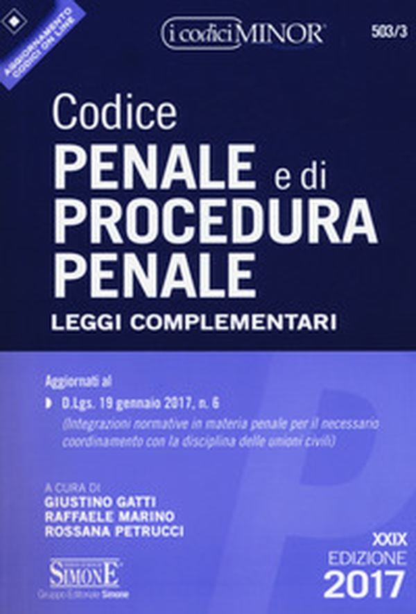 Codice penale e di procedura penale. Leggi complementari - Librerie.coop Codice penale e di procedura penale. Leggi complementari - Librerie.coop