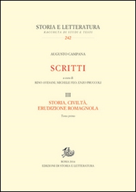 Scritti. Storia, civiltà, erudizione romagnola - Vol. 3 - Librerie.coop