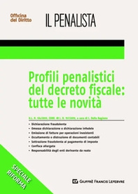 Profili penalistici del decreto fiscale: tutte le novità - Librerie.coop