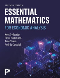 Essential mathematics for economic analysis - Librerie.coop