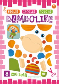 Bamboline. Taglia incolla colora - Librerie.coop