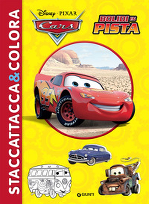 Bolidi in pista. Cars. Staccattacca & colora. Con adesivi - Librerie.coop Bolidi in pista. Cars. Staccattacca & colora. Con adesivi - Librerie.coop