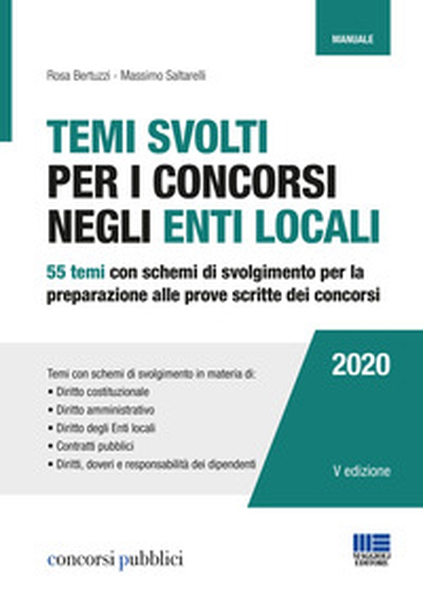 Temi svolti per i concorsi degli enti locali - Librerie.coop Temi svolti per i concorsi degli enti locali - Librerie.coop