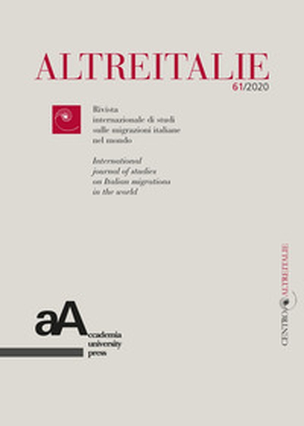 Altreitalie. Rivista internazionale di studi sulle popolazioni di origine italiana nel mondo - Vol. 61 - Librerie.coop