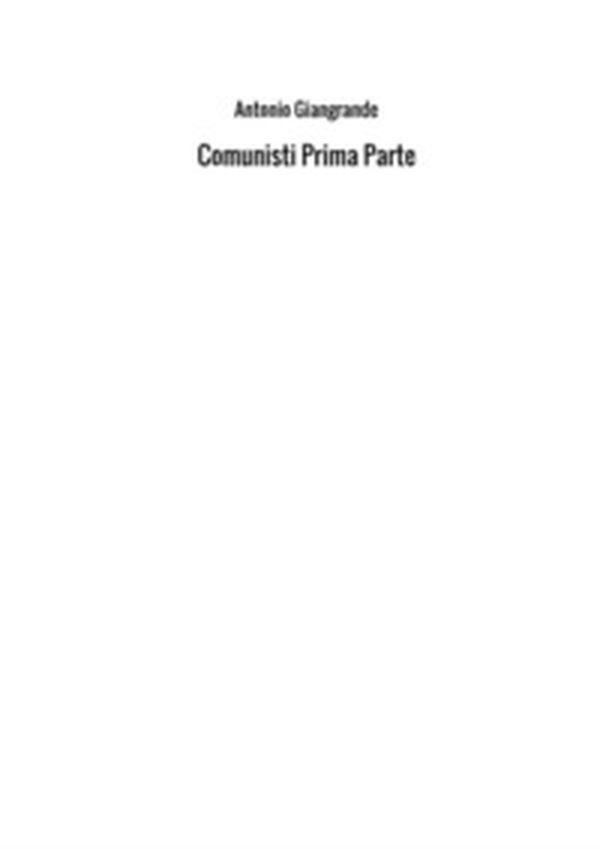 Comunisti - Librerie.coop Comunisti - Librerie.coop