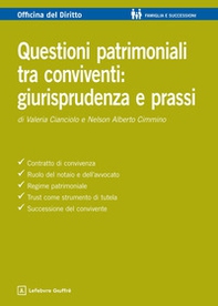 Questioni patrimoniali tra conviventi: giurisprudenza e prassi - Librerie.coop