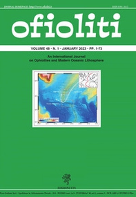 Ofioliti. An international journal on ophiolites and modern oceanic lithosphere - Vol. 48\1 - Librerie.coop
