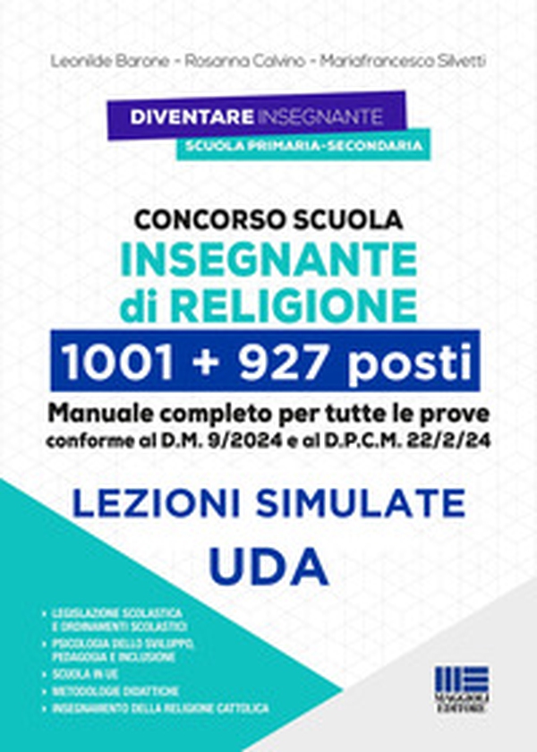Concorso IRC Insegnante di Religione - 1001 + 927 posti. Manuale completo per tutte le prove, conforme al bando - Librerie.coop Concorso IRC Insegnante di Religione - 1001 + 927 posti. Manuale completo per tutte le prove, conforme al bando - Librerie.coop