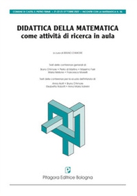Didattica della matematica come attività di ricerca in aula - Librerie.coop