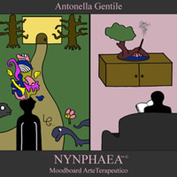Nynphaea. Moodboard arteterapeutico - Librerie.coop Nynphaea. Moodboard arteterapeutico - Librerie.coop