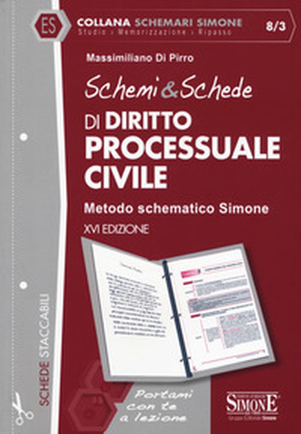 Schemi & schede di diritto processuale civile - Librerie.coop Schemi & schede di diritto processuale civile - Librerie.coop