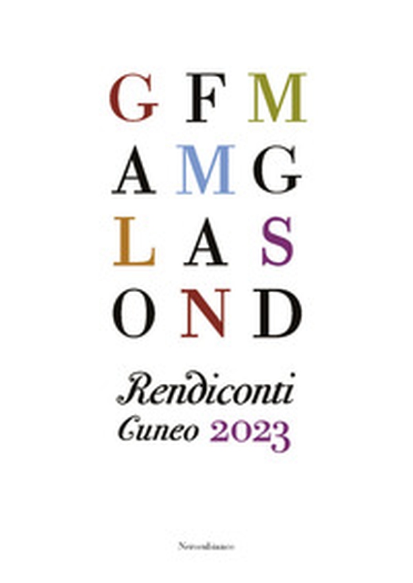 Rendiconti. Cuneo 2023 - Librerie.coop Rendiconti. Cuneo 2023 - Librerie.coop