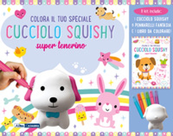 Colora il tuo speciale cucciolo Squishy super tenerino - Librerie.coop Colora il tuo speciale cucciolo Squishy super tenerino - Librerie.coop