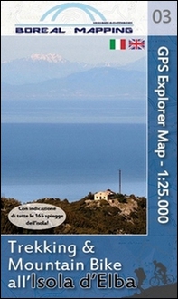 Trekking & mountain bike all'isola d'Elba. Carta topografica per escursionisti 1:25.000 - Librerie.coop
