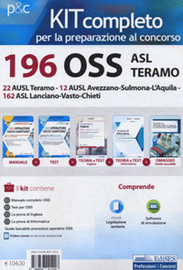 Kit 196 OSS ASL Teramo - Librerie.coop Kit 196 OSS ASL Teramo - Librerie.coop