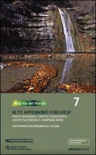 Alta via dei parchi 1:50.000 - Librerie.coop