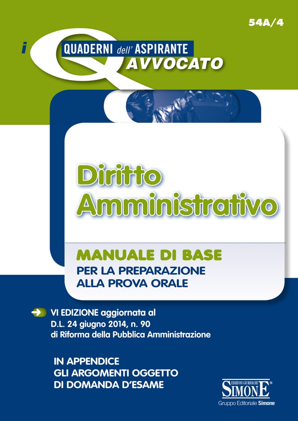 I quaderni dell’Aspirante Avvocato - Diritto Amministrativo - Librerie.coop I quaderni dell’Aspirante Avvocato - Diritto Amministrativo - Librerie.coop
