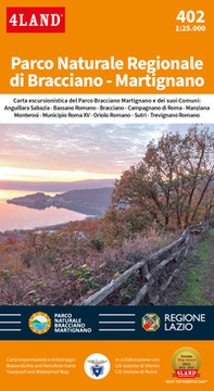 Parco Naturale Regionale di Bracciano - Martignano 1:25.000 - Librerie.coop