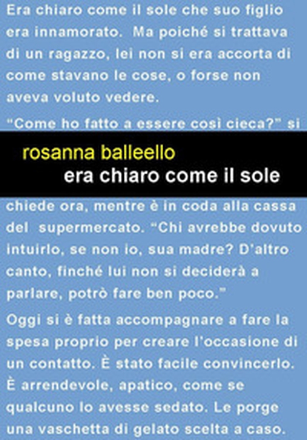 Era chiaro come il sole - Librerie.coop Era chiaro come il sole - Librerie.coop