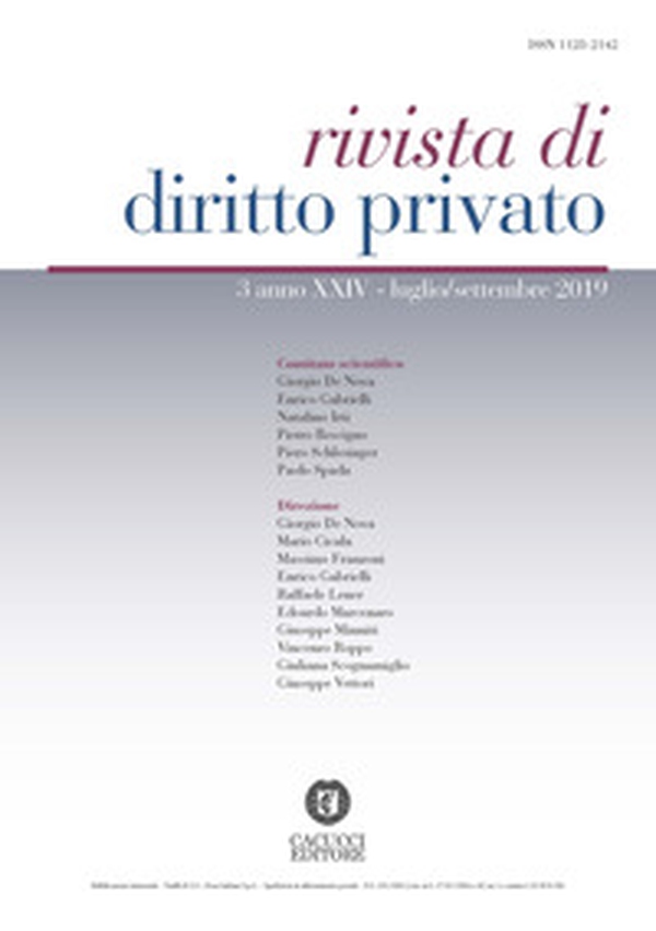Rivista di diritto privato - Librerie.coop Rivista di diritto privato - Librerie.coop