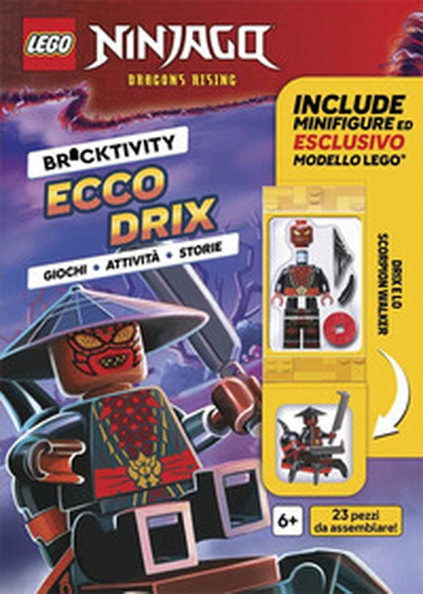 Ecco Drix. Lego Ninjago dragons rising - Librerie.coop