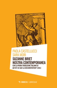 Suzanne Briet nostra contemporanea - Librerie.coop