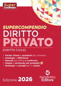 Supercompendio di diritto privato (civile) 2026 - Librerie.coop