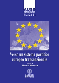 Verso un sistema partitico europeo transnazionale - Librerie.coop Verso un sistema partitico europeo transnazionale - Librerie.coop