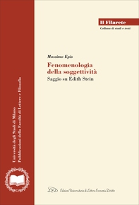 Fenomenologia della soggettività - Librerie.coop